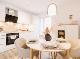 Viesnīca Küsten Suite de Diek - Suite 1 direkte Deichlage, Terrasse, 53qm pilsētā Grētsīle