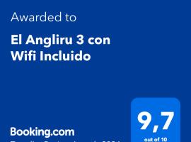El Angliru 3 con Wifi Incluido, hotel econômico em Castandiello