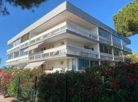 Charmant F2 avec terrasse de 25m² et parking, proche Thermes à Balaruc-les-Bains - FR-1-680-42