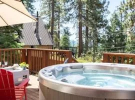 Lake Views, Pet-Friendly Cabin with Hot-Tub in King's Beach