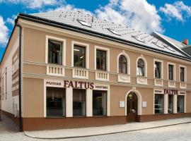Pivovar a restaurace Faltus, hotel a Česká Třebová