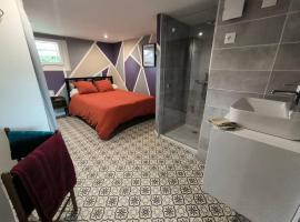 Studio calme et proche de Rennes, hotell med parkering i Vezin-le-Coquet