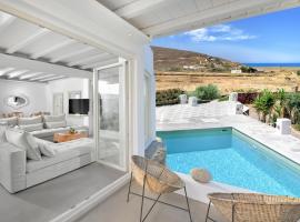 Mykonos Dream Villas, luxusszálloda Fteliában