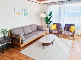 Dzīvoklis [My Place] max8ppl/3rooms/3Qbeds/Migeum stn/SNUBH pilsētā Seongnam