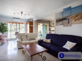 3 room apartment air-conditioned terrace sea view, vilă din Nisa