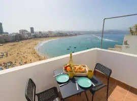 Casita Canaria First Line Terrace y Seaside View