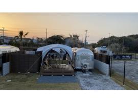 Luksusa telts ANKR VILLAGE KUJUKURI PRIVATE CAMP - Vacation STAY 93638v pilsētā Sanmu