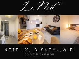 Le Nid 3 étoiles Wifi, Netflix, Disney, Coeur de Bastide