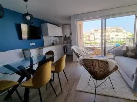 Appartement calme avec vue sur les bateaux
