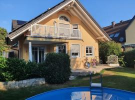 뮌헨에 위치한 호텔 Phantastisches Haus mit Pool direkt in München