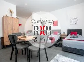 Serviceroom24 - Apartment 3 in Recklinghausen Hoch WLAN - Smart-TV - 24-7 Check-in und Küche