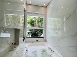 Casa com banheira
