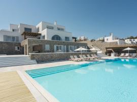Extravagant Mykonos Villa - 10 Bedrooms - Villa Castillo Di Cuore - Stunning Sea Views - Agios Lazaro, hotel in Psarou
