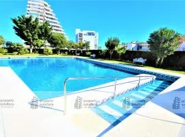 Delta del Sur Apartamentos - Cerca de tren, restaurantes, tiendas - PLAYA A 8 MIN CAMINANDO