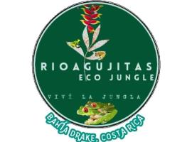 드레이크에 위치한 호텔 Rio Agujitas Eco-Jungle