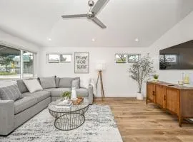 Remodeled Beach Home with 2 Car Parking Patio and Firepit