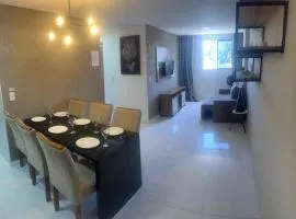 Amplo novo e moderno apartamento em linda praia de Maceió