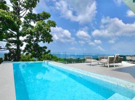 NEW La Vida Villa 270° rooftop Seaview, vila di Ko Phangan