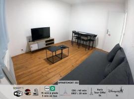40m² totalement rénovés belle vue dégagée (302), apartment in Villeneuve-Saint-Georges
