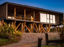 Ohana Lodge Punta Lobos Cahuil, casa orilla de playa en condominio