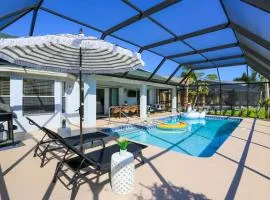 Sunny Naples 3BR Retreat with Solar Heated Pool and BBQ