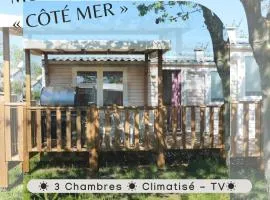 Mobilhome Côté mer - 3 Chambres - Climatisé - TV