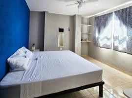 Sensity Home Recamara 5B, Amplia y luminosa、テワカンのホステル