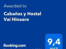 Cabañas y Hostal Vai Hinaaro, nhà khách ở Hanga Roa