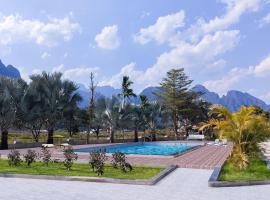 Vang Vieng Romantic Place Resort, complexe hôtelier à Vang Vieng
