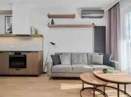 Białowieska 69 - Ekskluzywny apartament w Porcie Popowice z parkingiem i balkonem - Fair Rentals