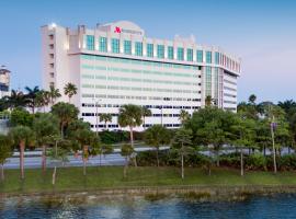 Viesnīca West Palm Beach Marriott pilsētā Vestpalmbīča, netālu no vietas Pālmbīčas Starptautiskā lidosta - PBI