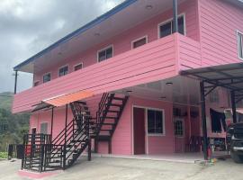Kundasang Pink Homestay, вариант проживания в семье в городе Kampong Kundassan