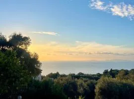 Flat Panorama Sea View Studio for Couples Vrachos