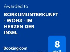BORKUMUNTERKUNFT - WOH3 - IM HERZEN DER INSEL