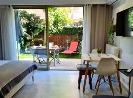 Studio Sun-Beach avec parking et jardin - 500m des plages de Juan Les Pins