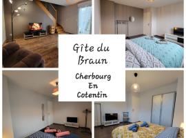 Gîte du Braun, villa i Cherbourg-en-Cotentin