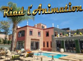 Riad l'Animation, golf hotel in Marrakesh