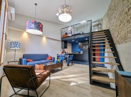 Loft d'Albenas - Clim et Bain، بيت عطلات في Loupian