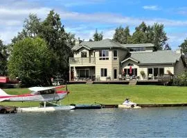 Lakeside house