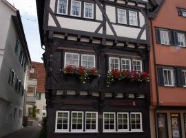 Gasthof Stadtschänke, habitación en casa particular en Großbottwar