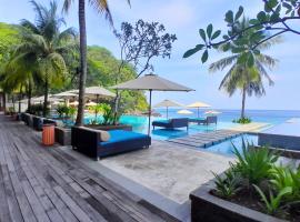 Quiet Beach 1 BR Beach View NE28, hotel in Teluk Nara