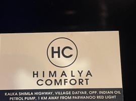 Himalya comfort, kjæledyrvennlig hotell i Parwanoo