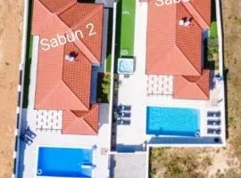 Villas Sabun - modern house with heated pool