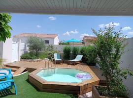 Villa avec piscine entre Nîmes et Montpellier، فندق في Vergèze