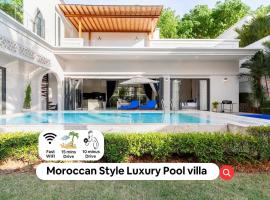 Menara - 3 BR Private Pool Villa - Moroccan Inspired - Bangtao Beach, villa em Phuket