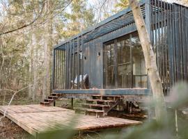 WoodHouse Denmark, glamping site in Hadsund