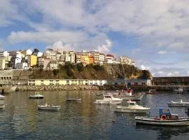 Dachwohnung mit Terasse und Meerblick unweit des Strandes