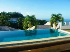 Maison de 2 chambres avec vue sur la mer piscine partagee et jardin clos a Fort de France