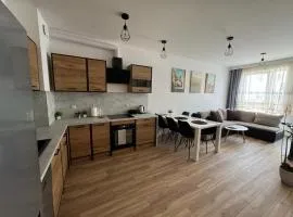 Kotlina Kłodzka - Apartament na wyłączność na Letniej , 63 m , 2 sypialnie , salon z aneksem kuchennym , balkon , podziemny garaż FREE
