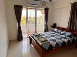 Nirvana Stay, Spacious Fully furnished 2bhk apartment in Mangalore, Full AC for Family